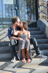 Whitney Westgate is smoking hot, with great tits, but she looks best with her naked legs in the air, and a hot load of Ryan's cum on her face.